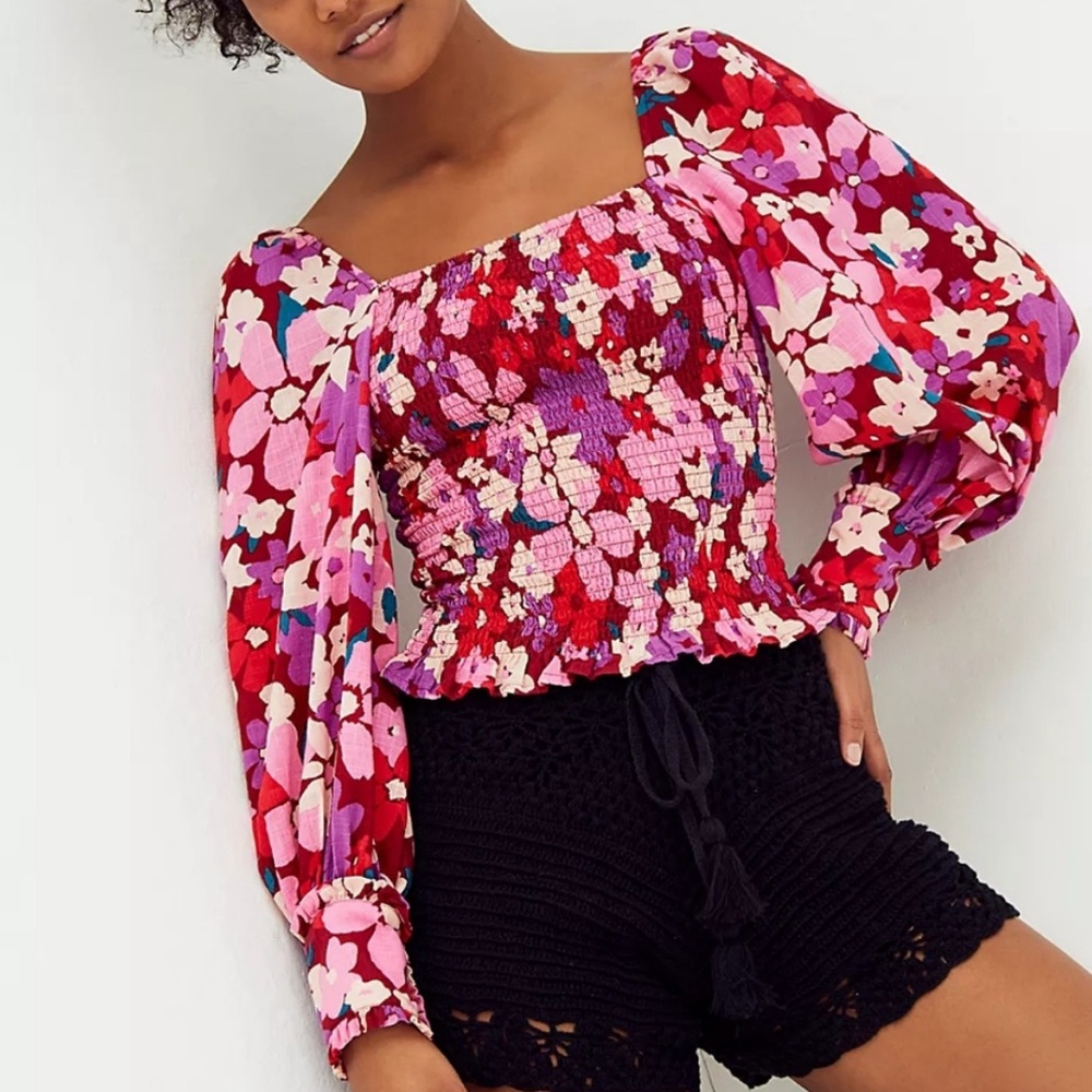 Free People Ariana printed top